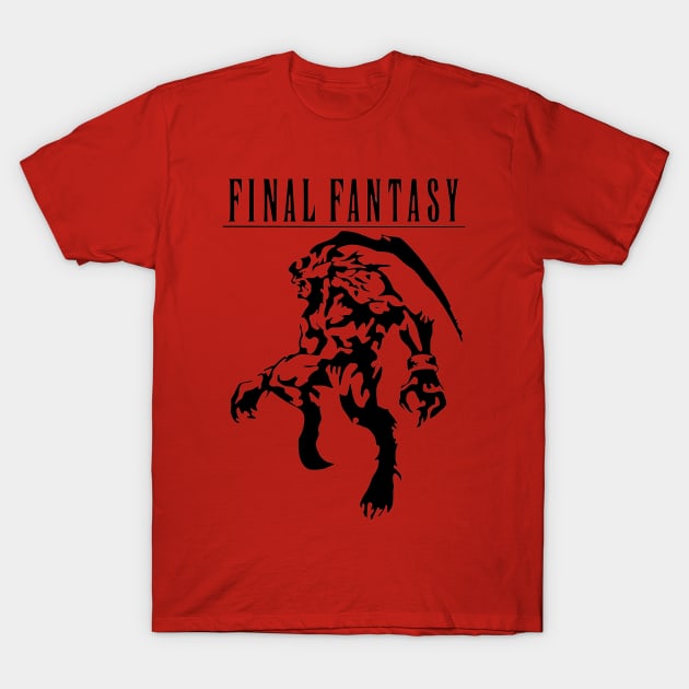 Ifrit Final Fantasy T-Shirt by OtakuPapercraft